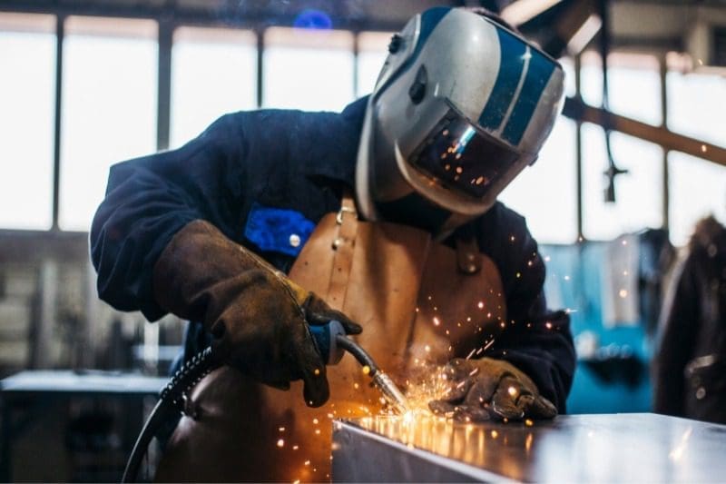 civil-engineering | Fast Labour Hire An image of a construction worker doing welding